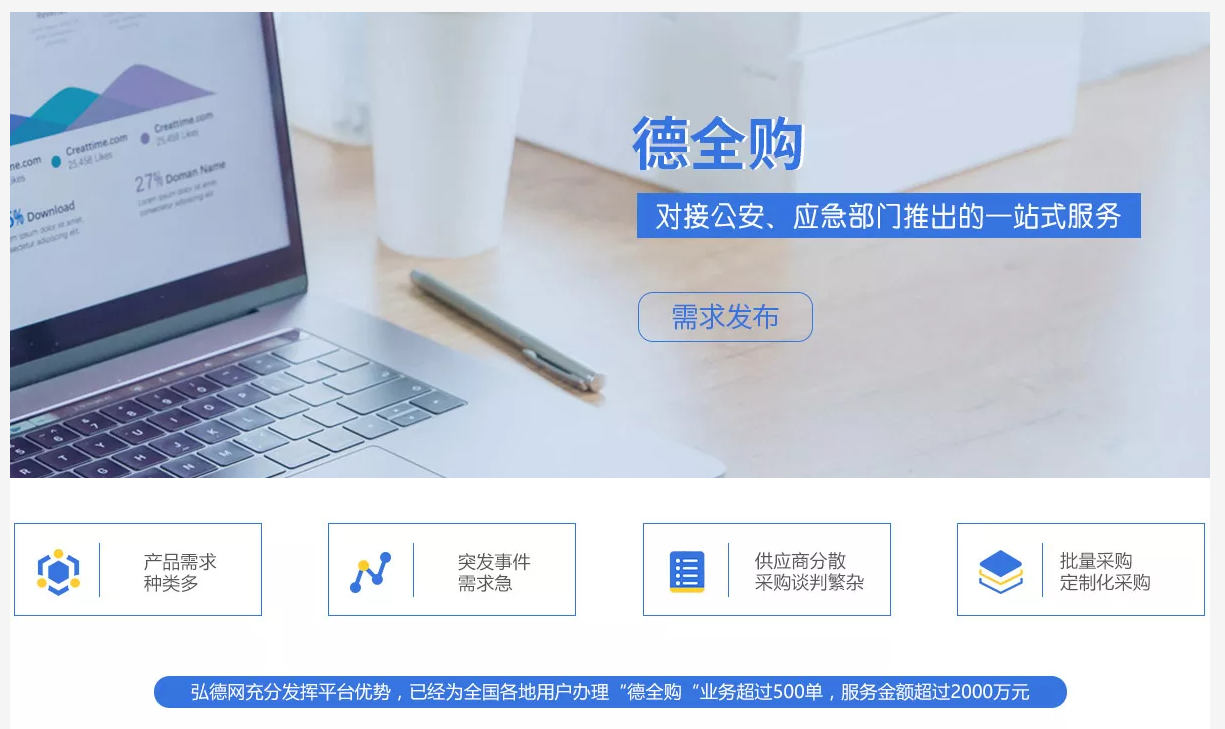 【德全购第728单】某警院使用德全购服务、德先用下单采购刑事耗材一批