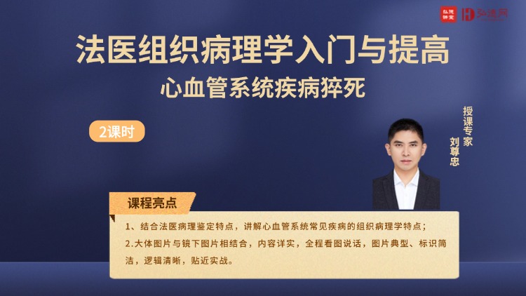 第三讲心血管系统疾病猝死—法医组织病理学入门与提高系列课