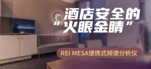 酒店安全利器：REI MESA 便携式频谱分析仪，让隐秘监控无所遁形！