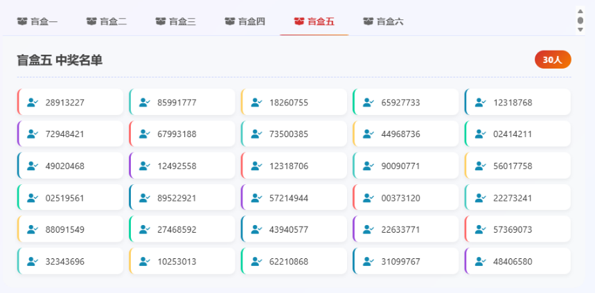 盲盒无五中奖结果.png