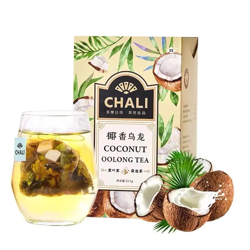 6600积分兑换| 茶里 椰香乌龙盒装 52.5g