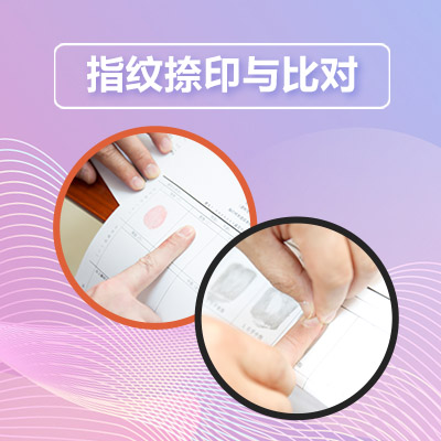 现场勘查产品大集-指纹捺印与比对