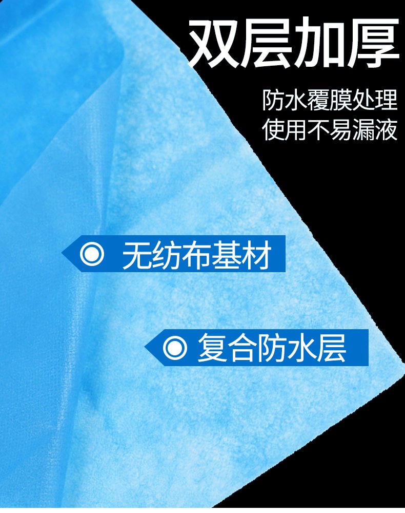 医用一次性垫单无菌手术单无纺布垫单法医用尸体解剖垫单【100片/包】