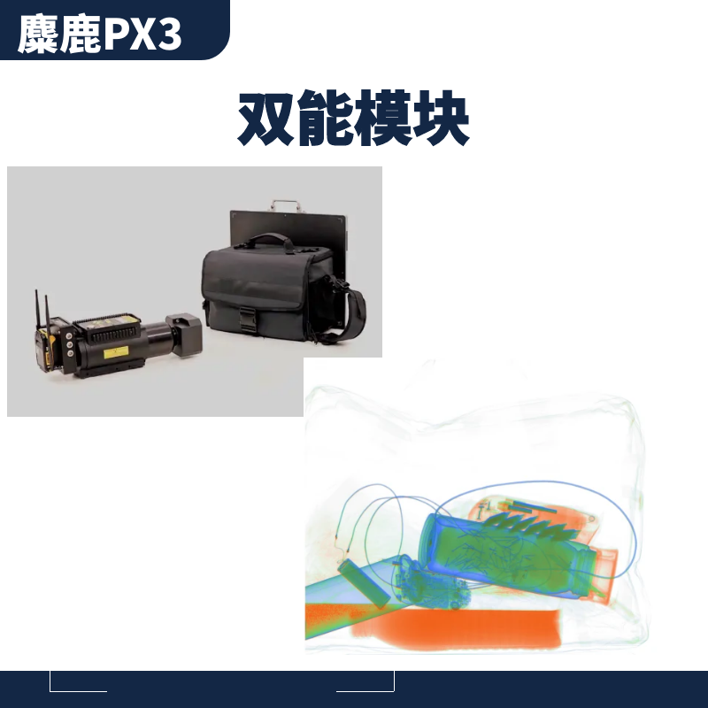  麋鹿PX3-S Pro便携式X光机 高清超薄便携式X光机 安检排爆 可疑物危险品检测仪 违禁品检测