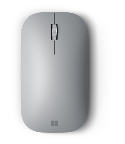 微软 Surface Mobile Mouse 亮铂金 便携蓝牙无线鼠标