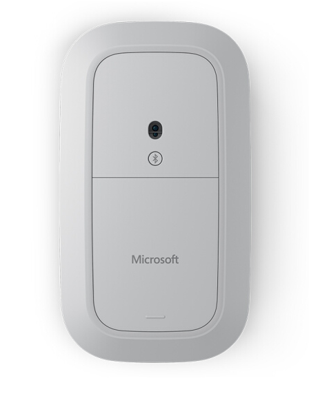 微软 Surface Mobile Mouse 亮铂金 便携蓝牙无线鼠标