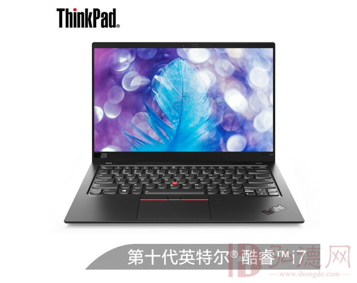 联想ThinkPad X1 Carbon 2020(38CD)英特尔酷睿十代i7 14英寸笔记本电脑(i7 16G 512GSSD WQHD)4G版 沉浸黑 
