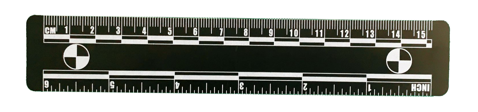 15厘米黑色磁性比例尺