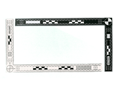 30x15厘米双面黑白直角尺