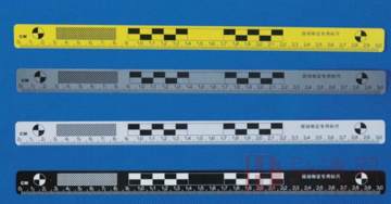 套装足迹比例尺（黑/黄/灰/白）足迹PVC比例尺