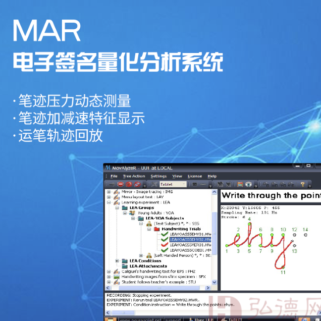 MAR电子签名量化分析系统在签名笔迹检验中的辅助应用