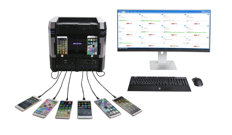 一款多路手机高速并行取证工作站，集结手机密码破解、数据提取/解析/恢复/展示/分析、生成报告等功能于一体，支持多案件多检材并行取证，为公检法机关提供高效的手机调查取证解决方案。