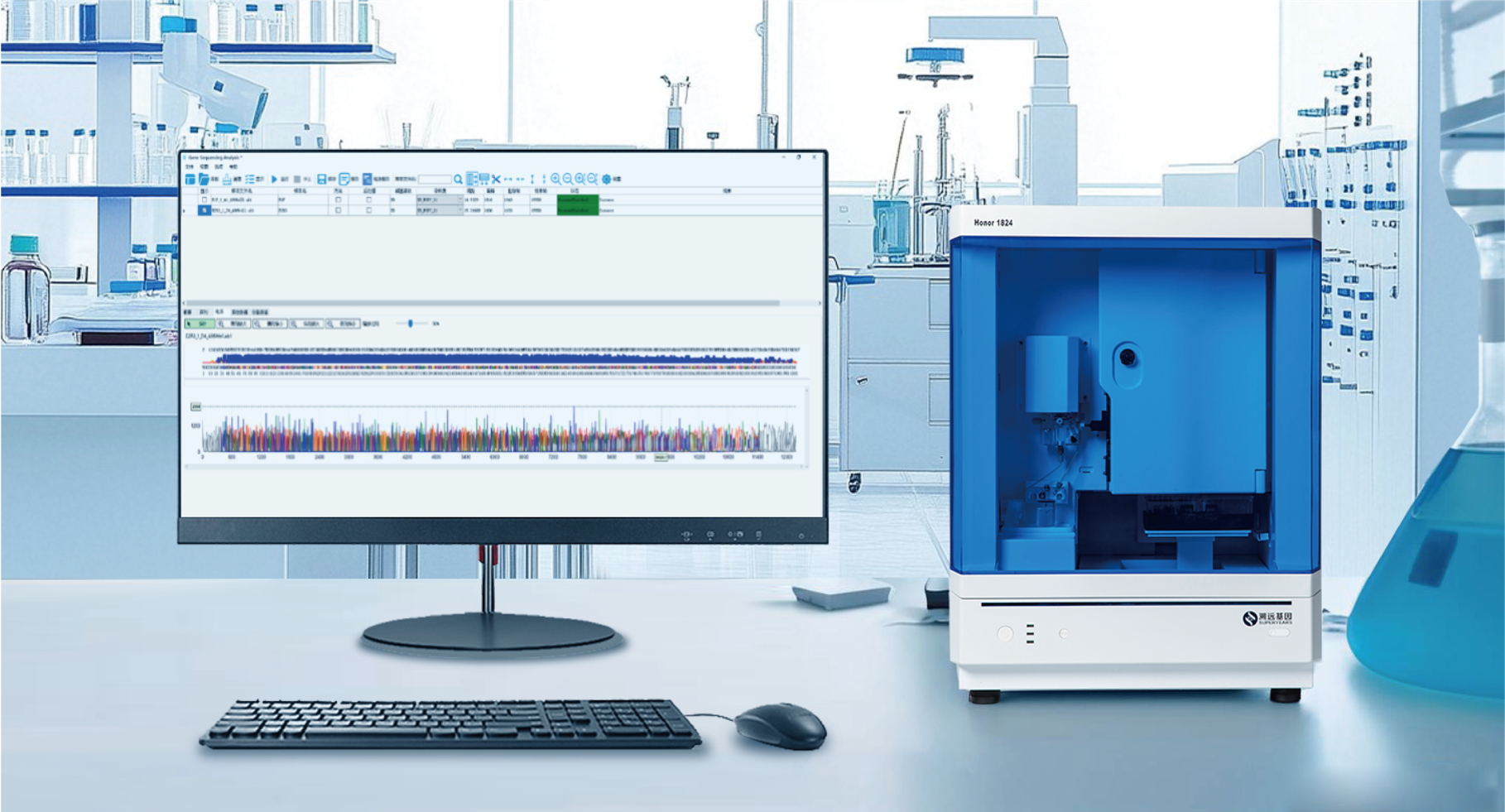 Honor1624基因分析仪 | 溯远基因 | 国产测序仪 | 苏博生物 