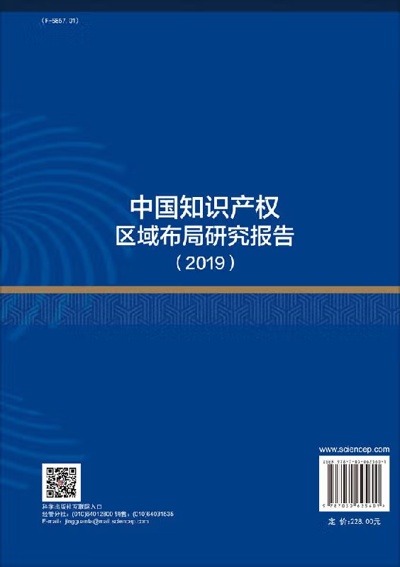 中国知识产权区域布局研究报告（2019）