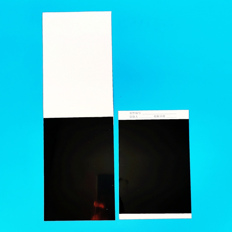 黑色衬底白色衬底指纹提取胶片指纹提取膜片提取贴单指印四指掌纹全掌纹提取膜片