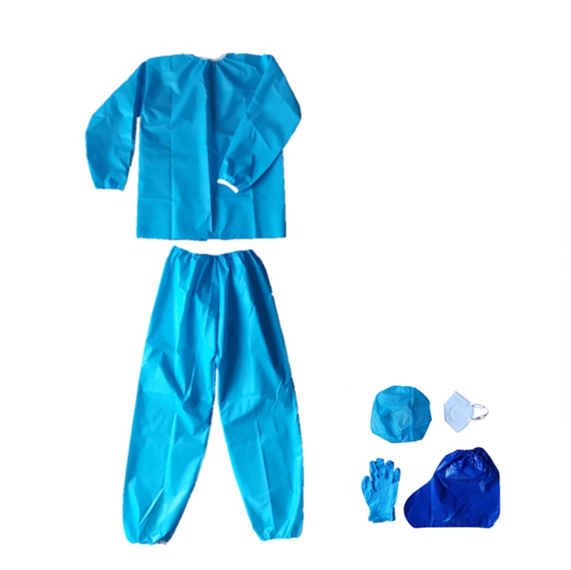 一次性法医分体式解剖服连体式防护服现场勘查服