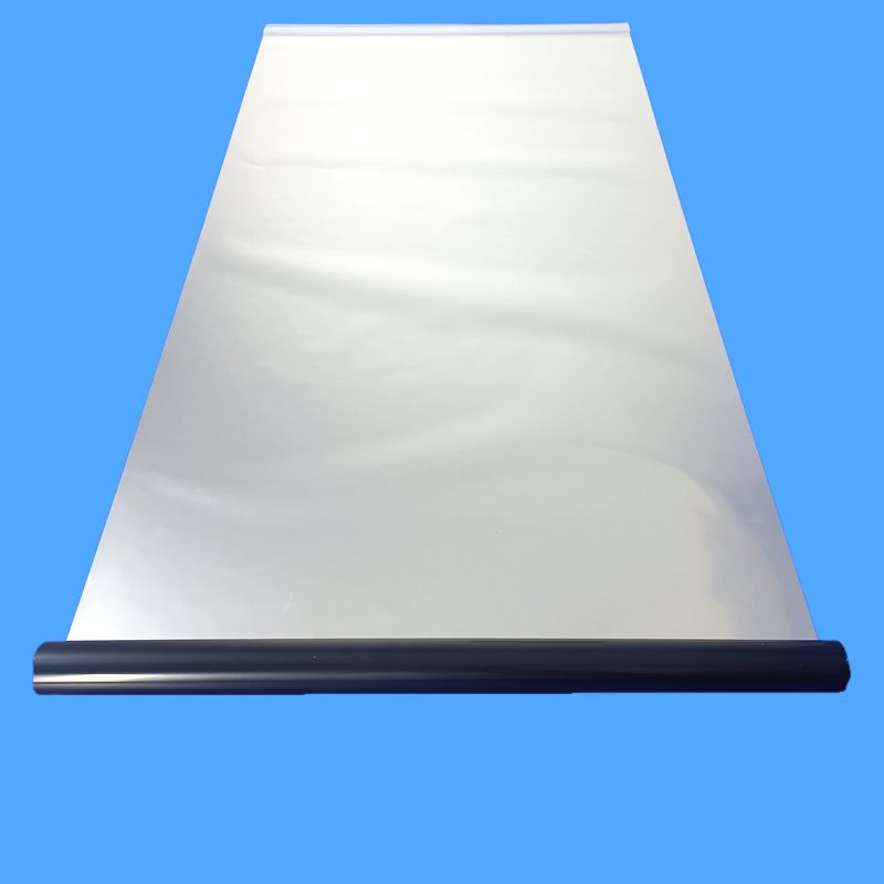 提取成趟足迹静电膜2m10m成趟足迹镀膜塑料布静电卷