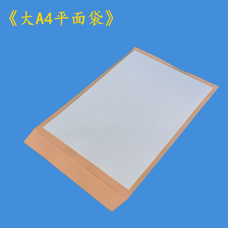 大A4牛皮纸物证袋物证封装袋装订可装A4大小文件证物袋