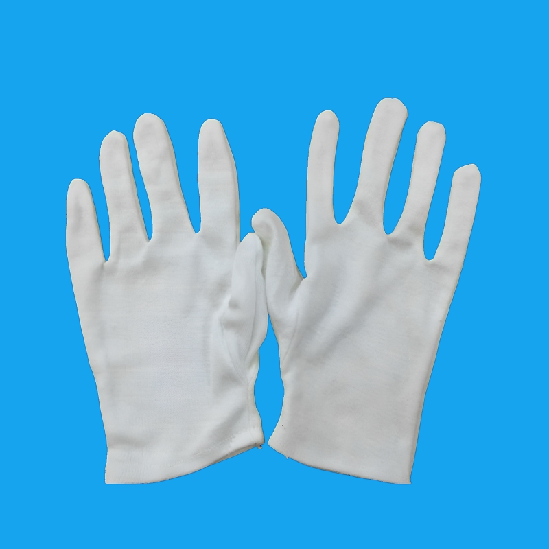 现场勘查纯棉手套白手套汗布手套
