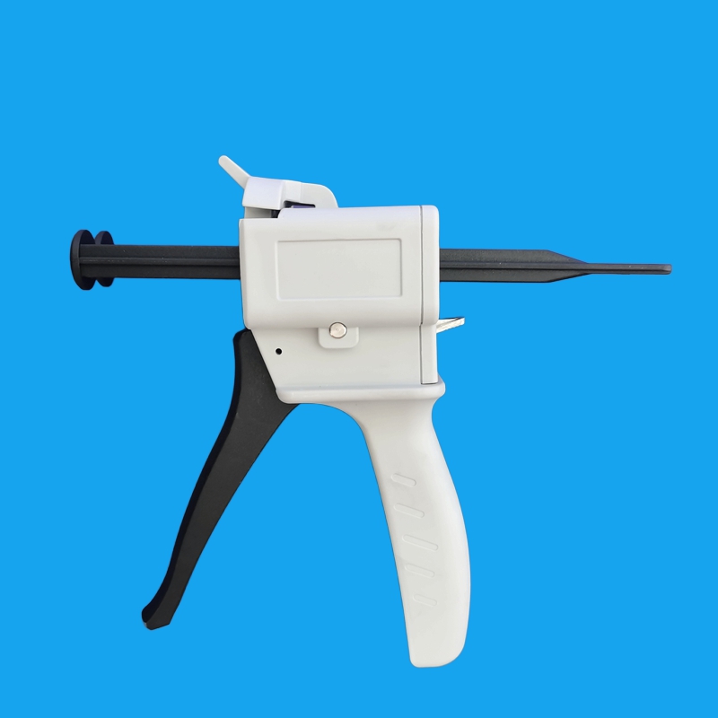 黑色白色灰色硅橡胶盒装管状枪式制模硅橡胶注射枪混合头液体硅橡胶