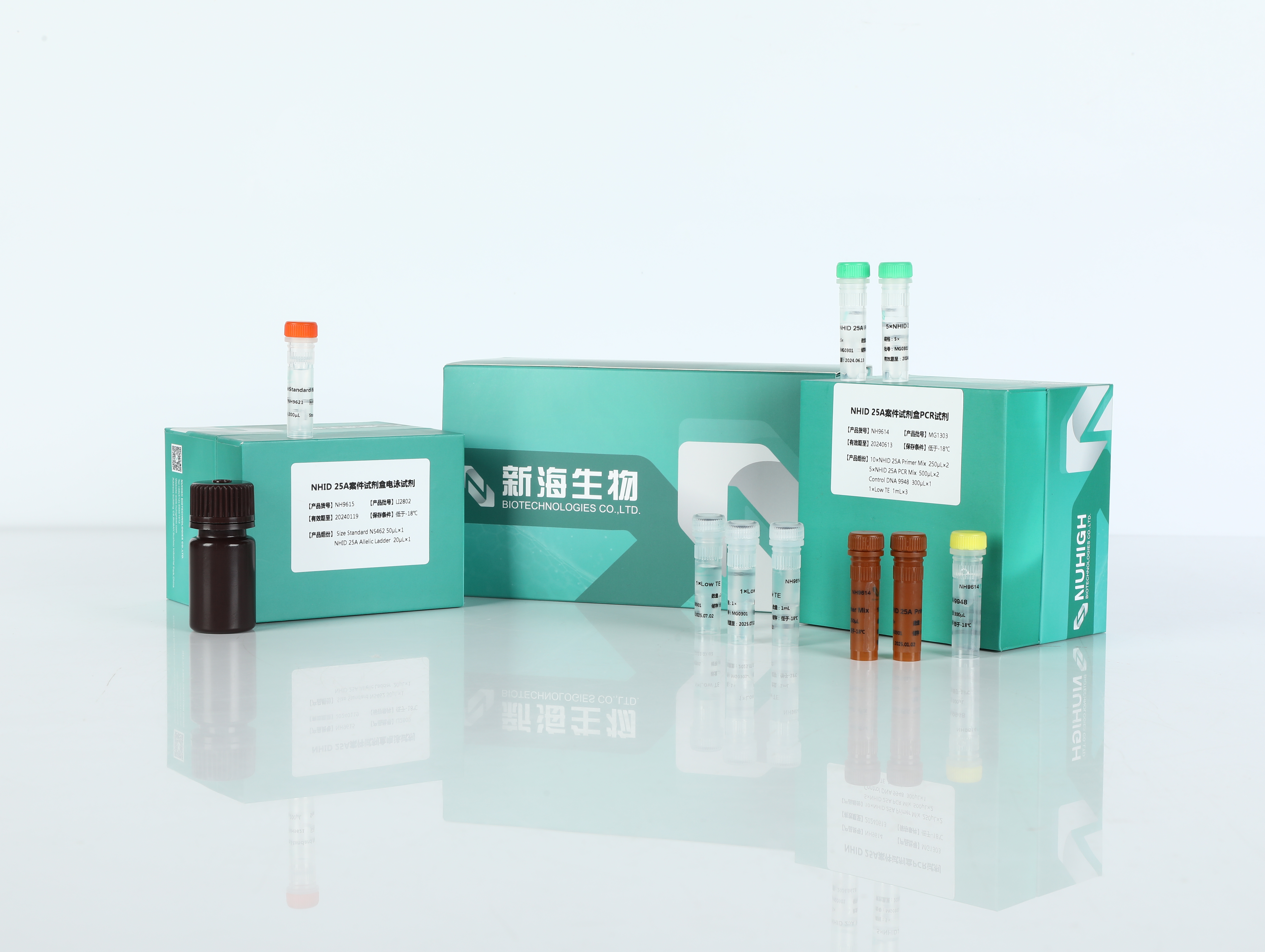 采用六色荧光标记复合扩增技术，一次性扩增25个基因座，包含23个STR基因座、1个性别Amel和1个Y染色体插入位点(rs199815934)，支持直扩样本。
累计个体识别率:1-2.71E-28，二联体累计非父排除率＞0.999999，三联体累计非父排除率＞0.999999999，广泛应用于DNA数据库、亲缘关系检测。