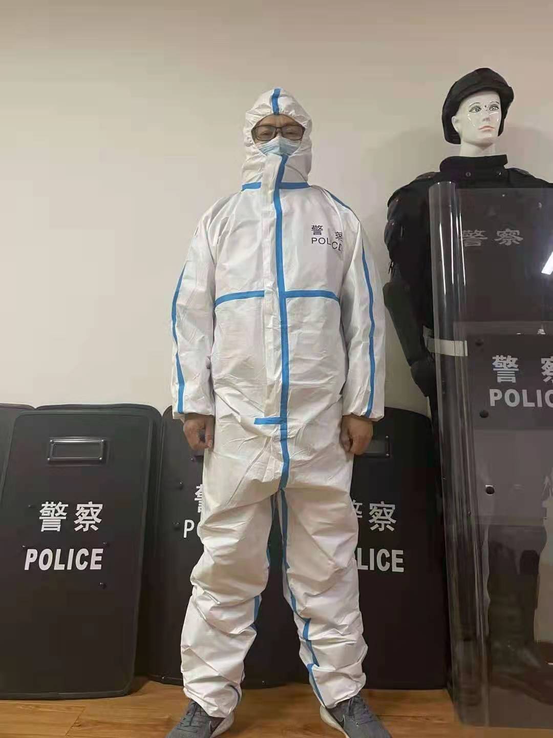 新标防护服 新标警用防护服 医用防护服 印字防护服