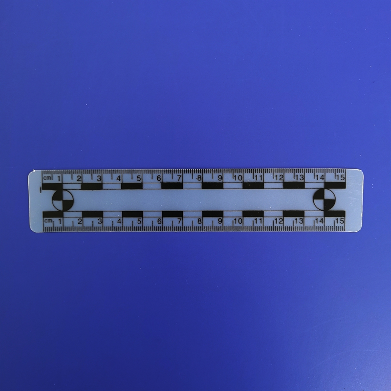 15厘米PVC比例尺(10把/包) 塑料照相比例尺