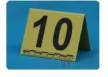 黄色塑料物证牌(号码1-30，L比例尺) 带标尺物证牌 物证标志牌