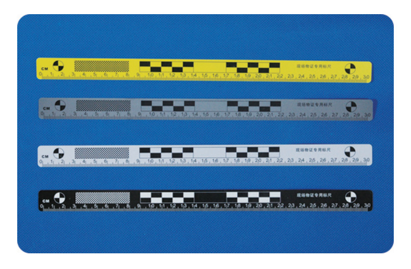 套装足迹比例尺（黑/黄/灰/白）足迹PVC比例尺