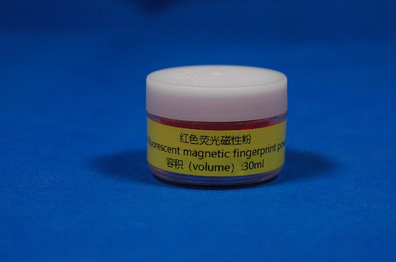 红色荧光磁性粉 红色磁性指纹粉末