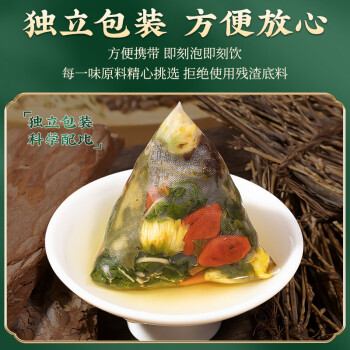 同仁堂胖大海菊罗汉果金银花茶120g/盒|9600积分兑换