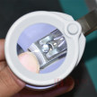 7500积分兑换丨Smolia-日本3R-Smolia nail LED灯指甲刀 3.5倍放大镜辅助修甲器指甲钳