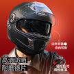 27500积分兑换丨野马（YEMA）3C认证828S摩托车头盔男冬季全盔双镜片机车安全帽 