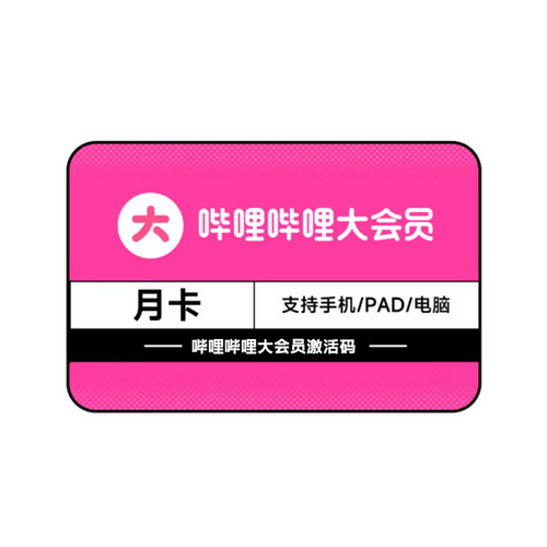 【弘德网会员专享】哔哩哔哩大会员直充