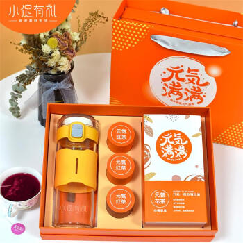  元气满满暖心礼物|便携杯套装 橙色（23700积分兑换）