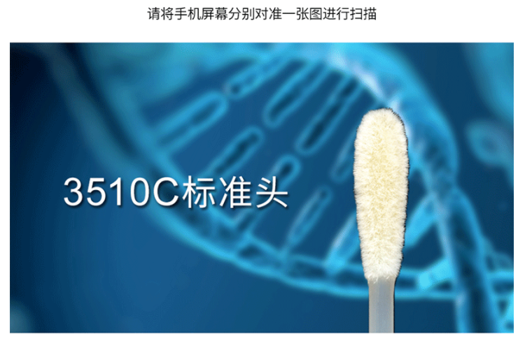 COPAN3509CS01C植绒拭子生物物证棉签/物证采集棉签(法医学专用)