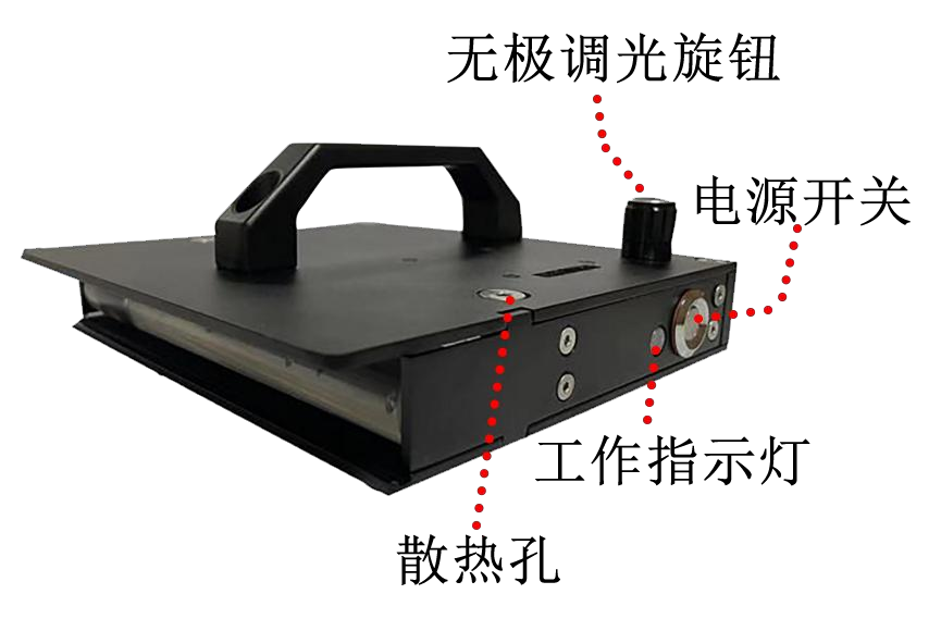 足迹宽幅强光灯/轮胎痕迹勘查灯/宽幅灯（可调色温加强款）