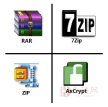 RAR/7Zip/ZIP/AxCrypt等常用压缩文件口令恢复服务