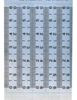 不干胶比例尺6cm