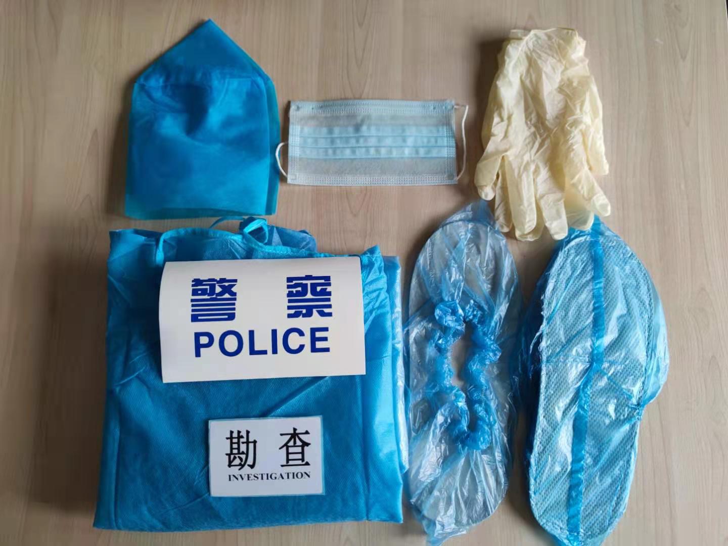 一次性法医专用解剖服套装