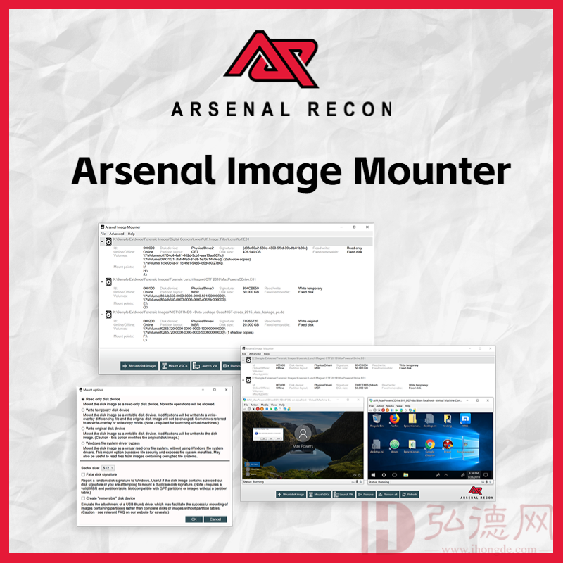 Arsenal Image Mounter镜像加载工具