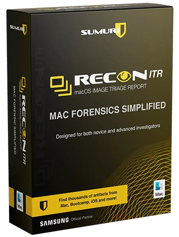 Recon ITR — 苹果电脑现场取证系统 含1年升级