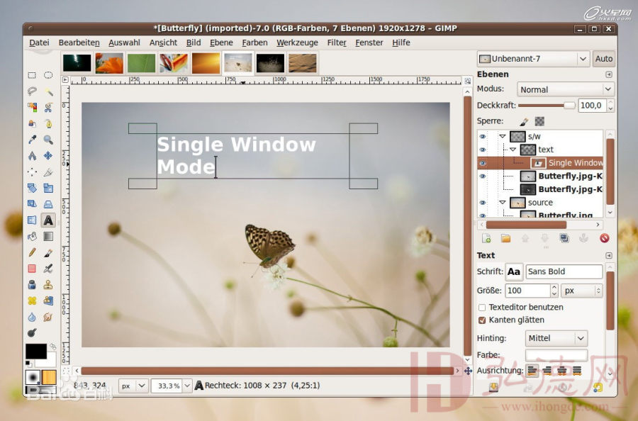 免费工具—GIMP跨平台图像处理程序