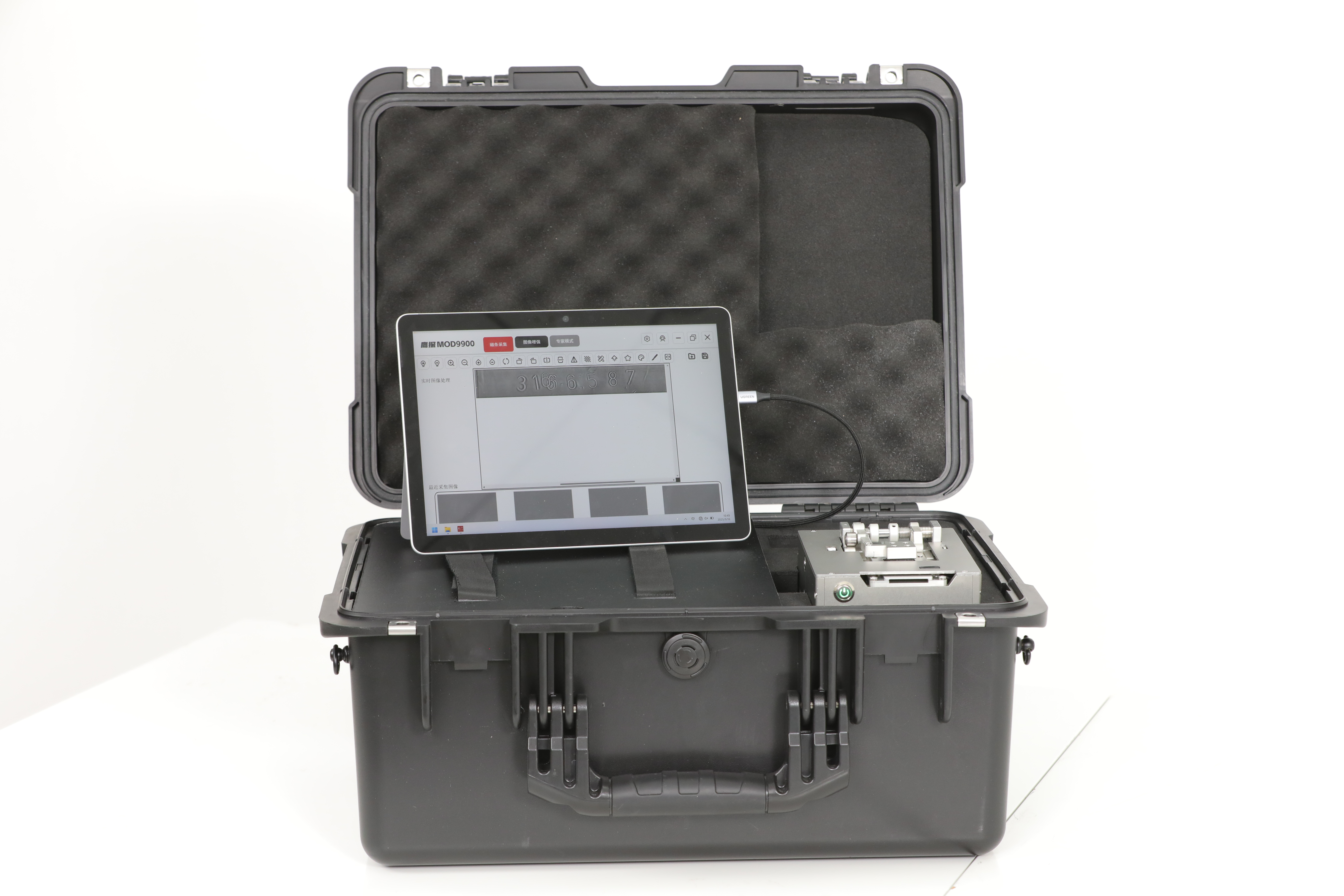 鹰探MVT9900汽车VIN码无损检测仪/金属钢印磁光成像仪/金属钢印号码消退显现设备