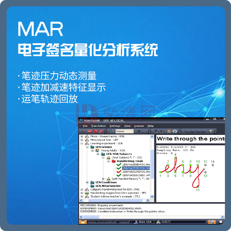 【MAR】电子签名量化分析系统（软件）
