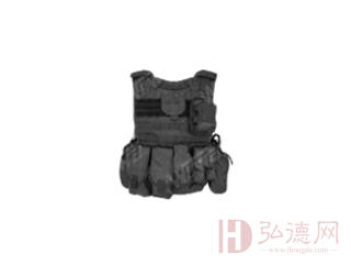 能够快速分解及快速组装的轻型一体式防弹衣，防弹级别:2-3级，贴身面采用透气缓冲层，提高防弹衣的穿着舒适性。