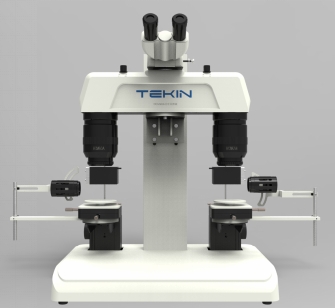 主要针对各种民事\刑事案件中的印章比对鉴定，痕迹检验鉴定，包括工具的剪切、擦划、撬压等线条状痕迹的比对鉴定，各种铁丝、铜丝整体分离等进行比对、鉴定
左右物镜通过倍率传感器进行倍率校准，保证了左右物镜放大倍率的的绝对相同。
