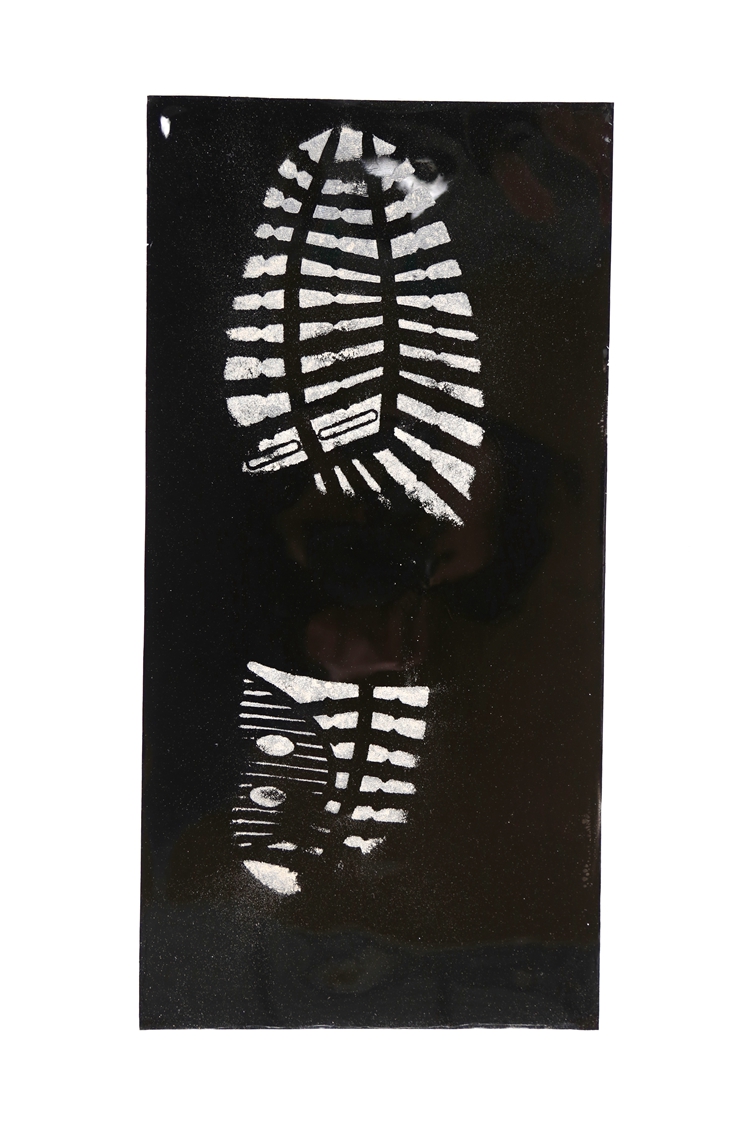 现场足迹勘查提取凝胶片/现场足迹提取胶片/黑色凝胶/足迹转移胶片/现场勘查明胶片/提取明胶片